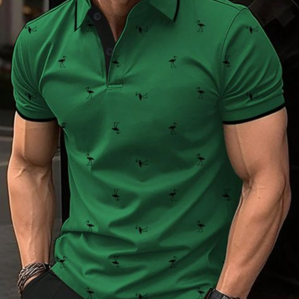 Men Solid Polo Neck Polycotton White T-Shirt