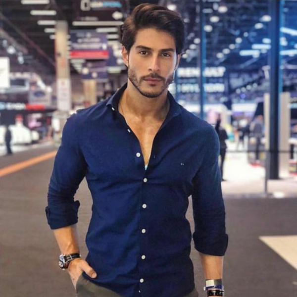 Men Relaxed Fit Cuban Collar Textured Casual Shirt