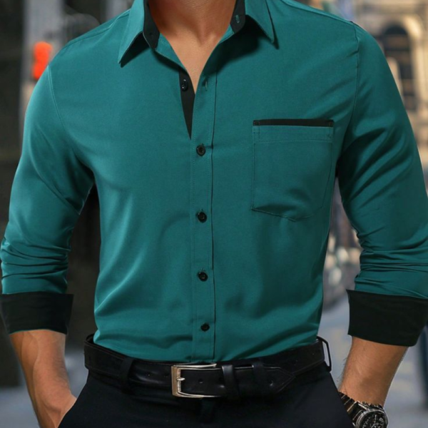 Men Premium Slim Fit Pure Cotton Casual Shirt
